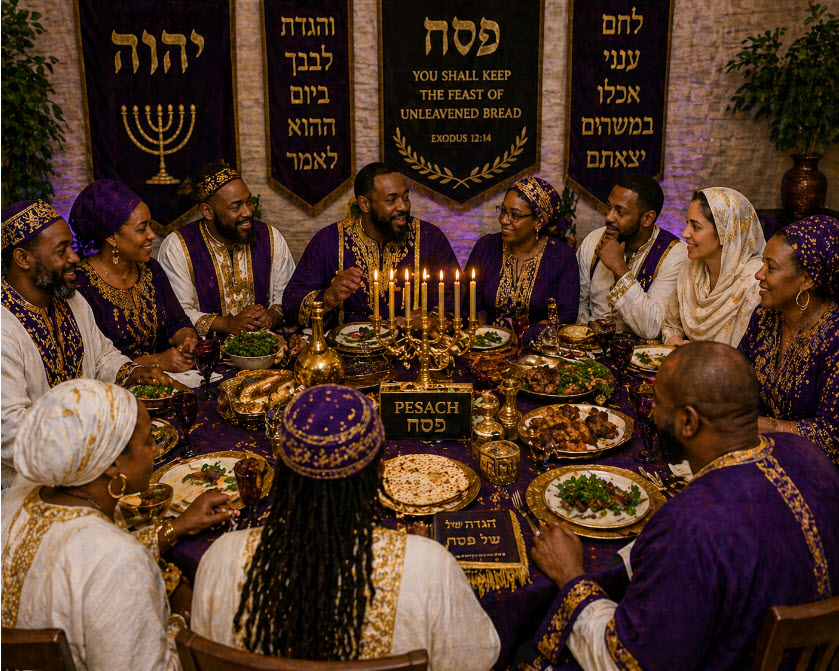 Passover feast celebration at First Tabernacle Fellowship